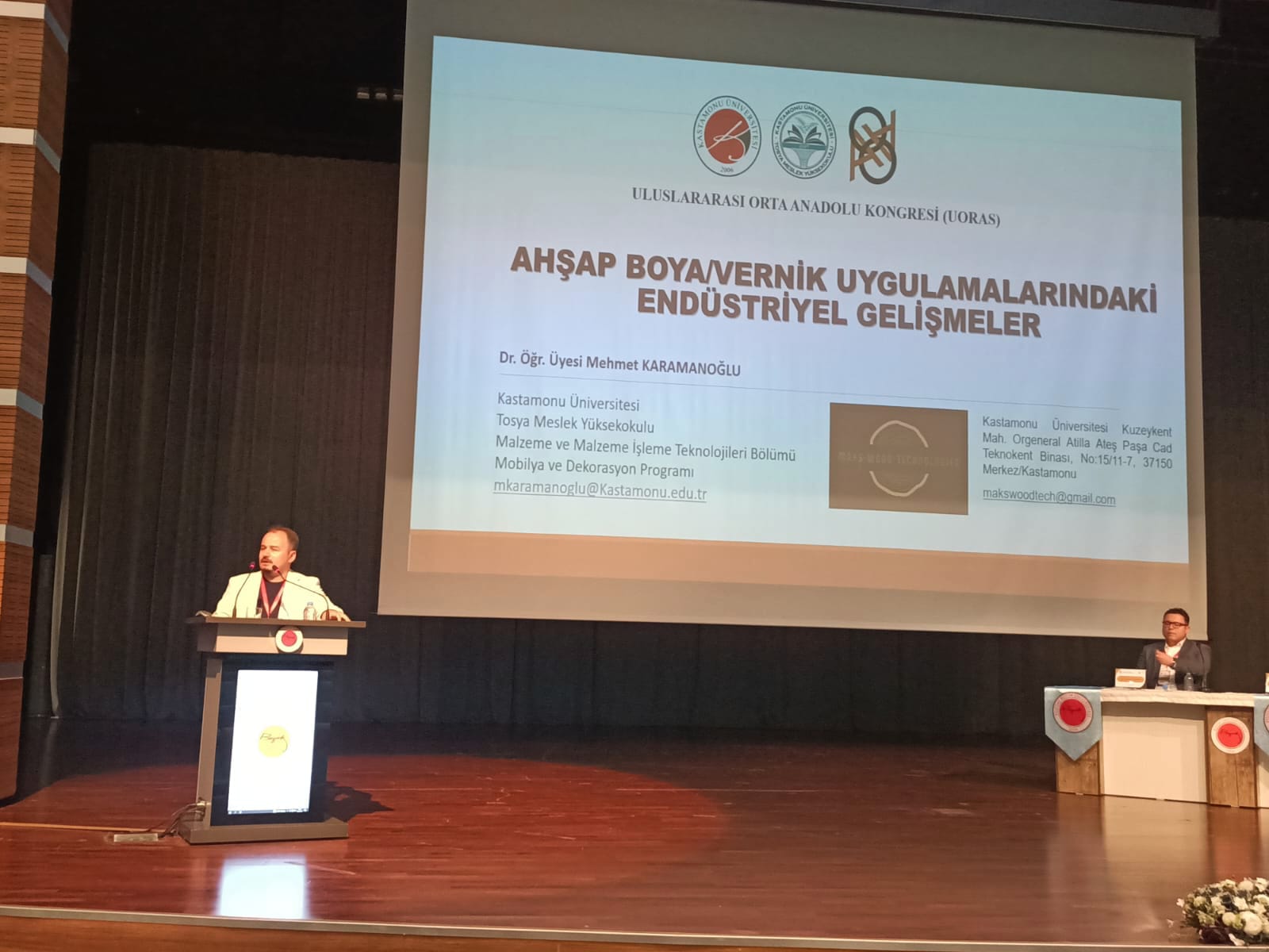 Yüksekokulumuz Uluslararası Orta Anadolu Sempozyumu(UORAS)'nda